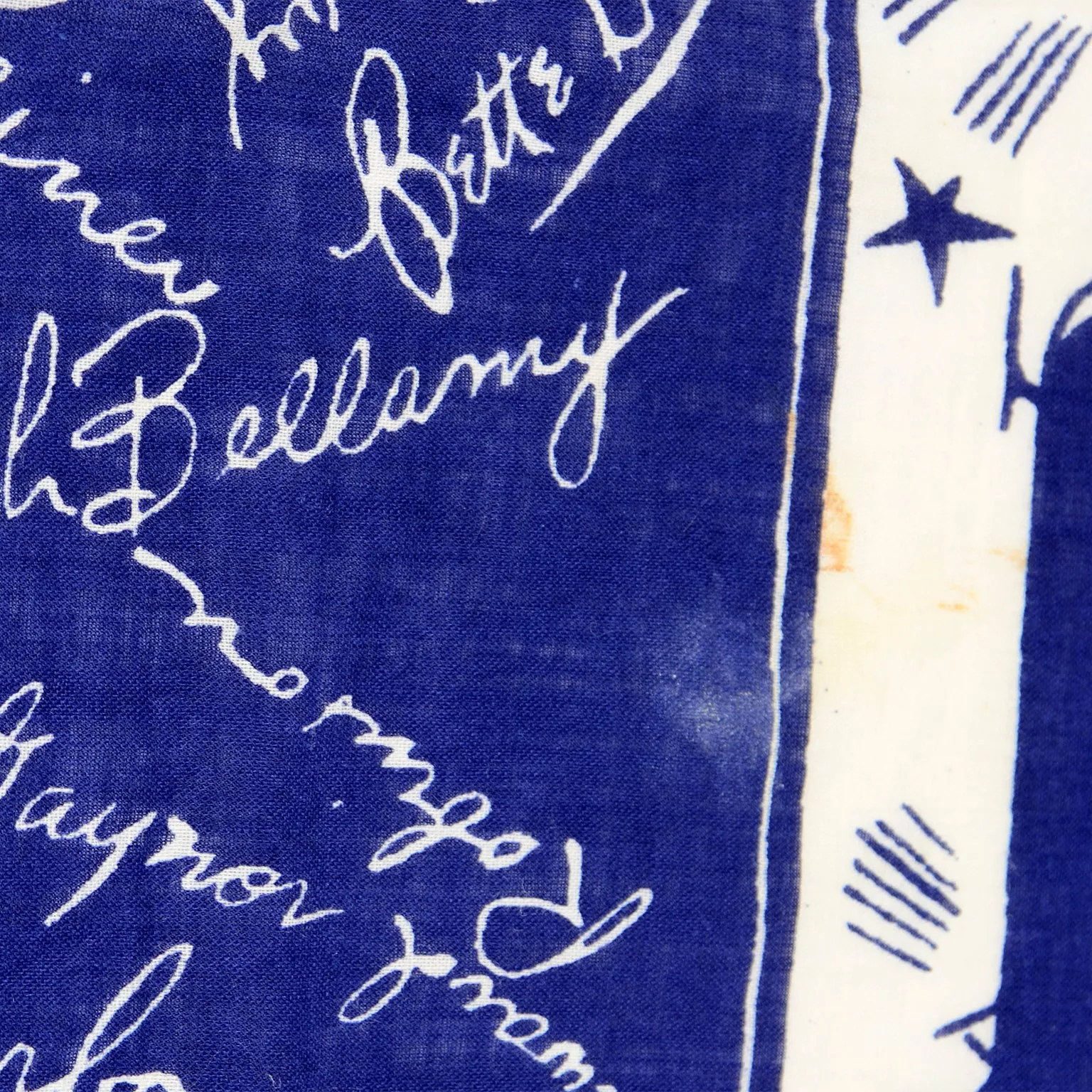 1930s Rare Vintage Hollywood Premier Movie Star Scarf Handkerchief