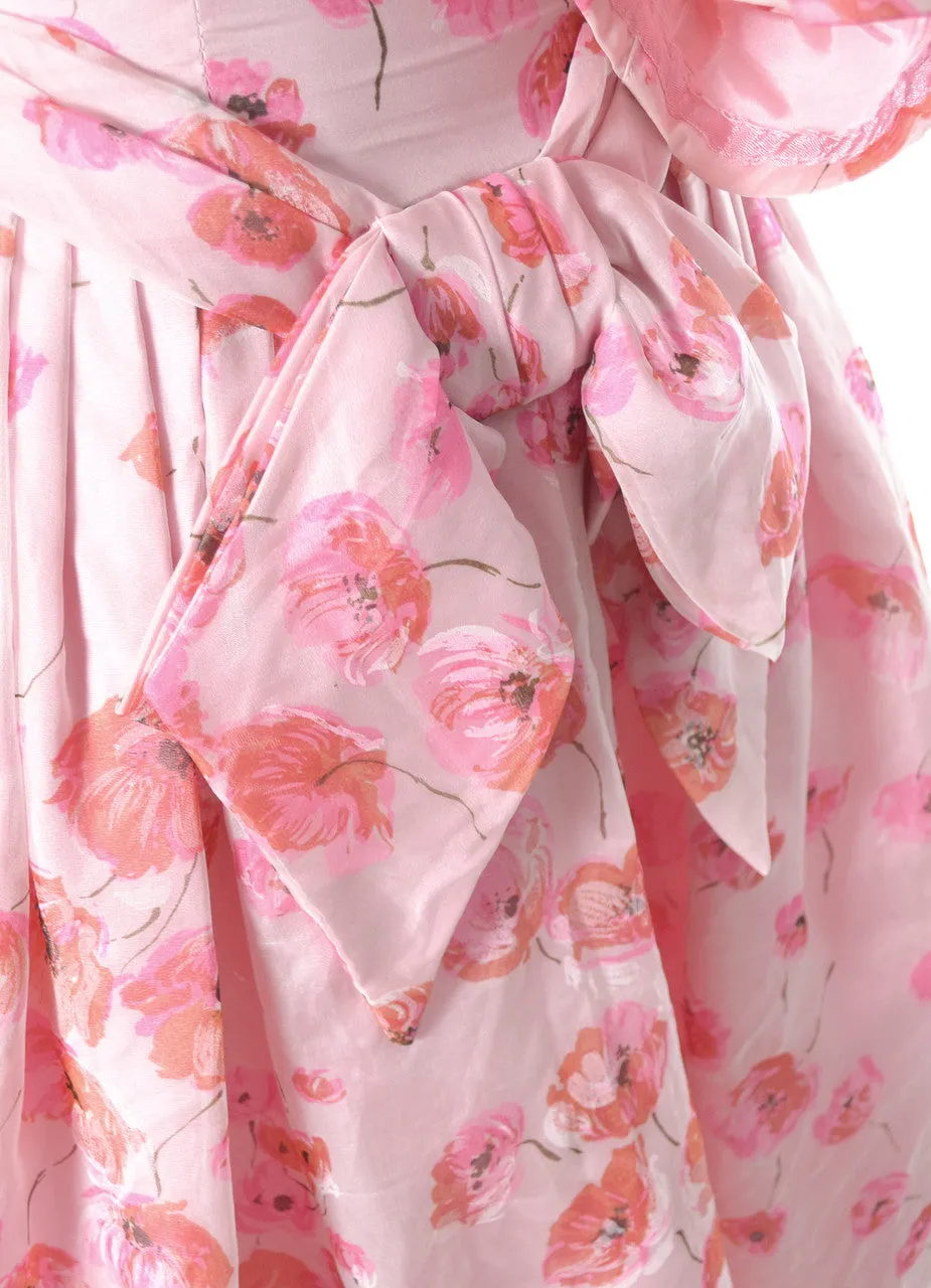1950's Pink Organza Suzy Perette Vintage Bubble Dress