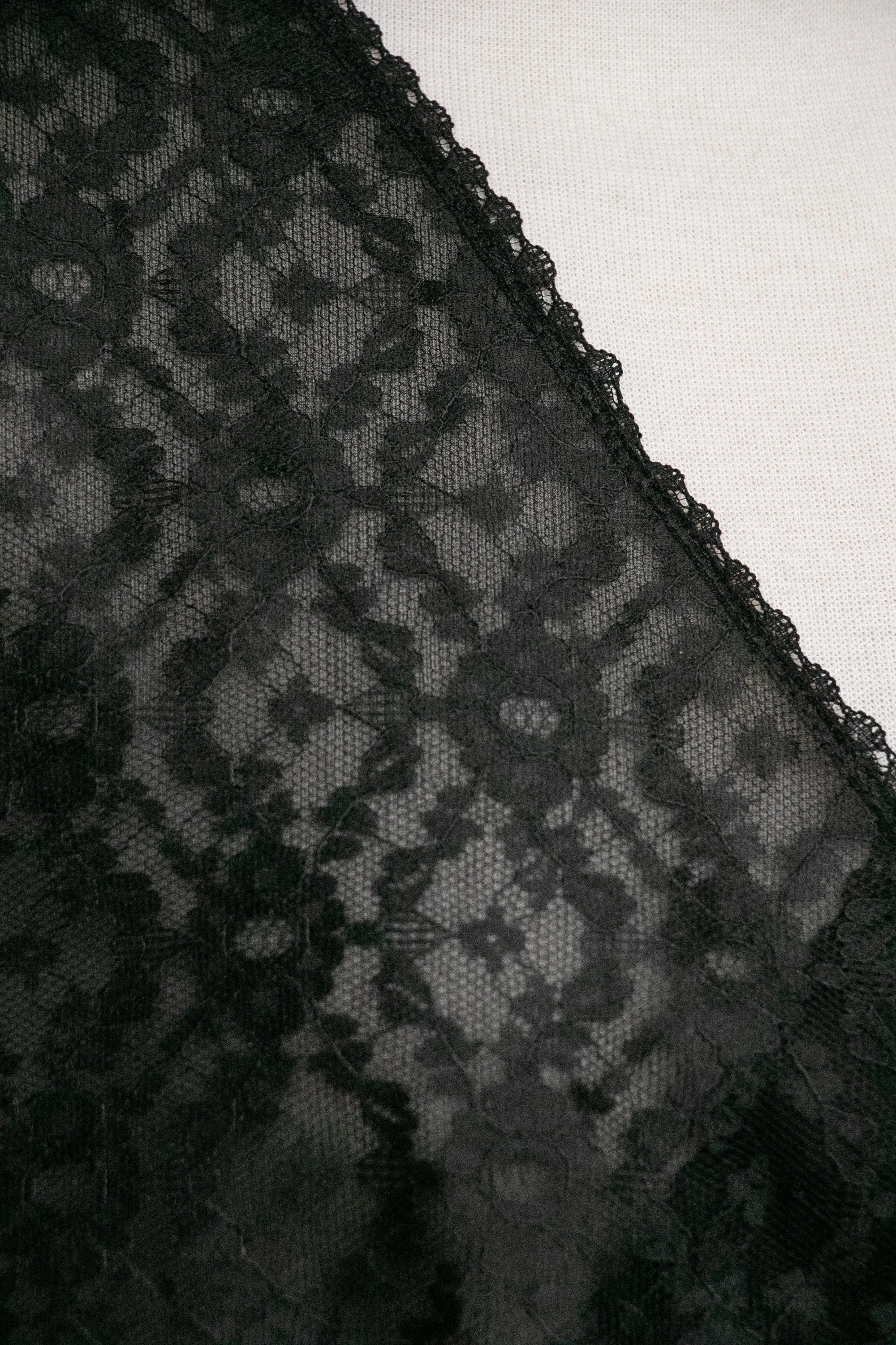 1980s Jumpsuit Lingerie Loungewear Sheer Lace Onesie
