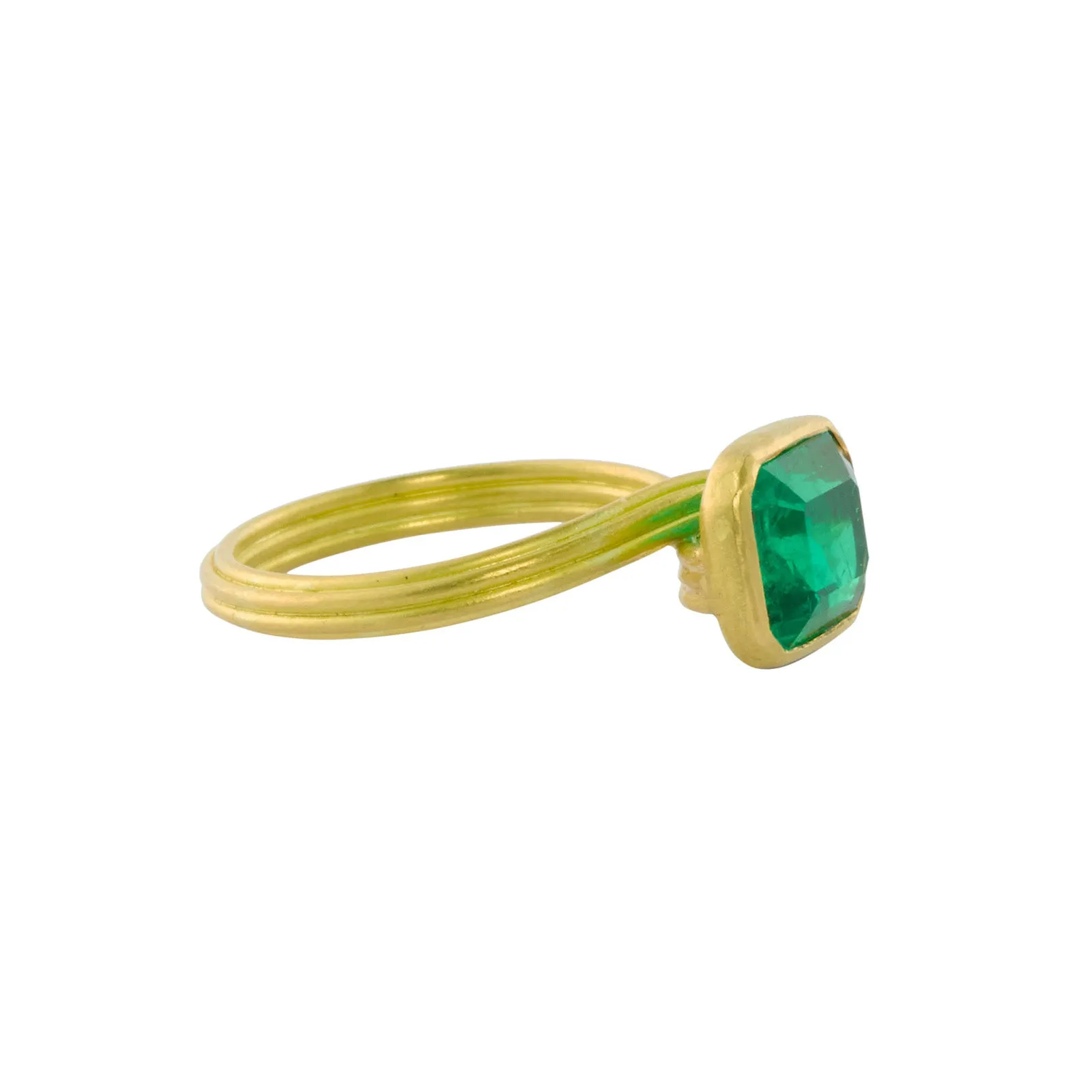 22K Emerald Ring