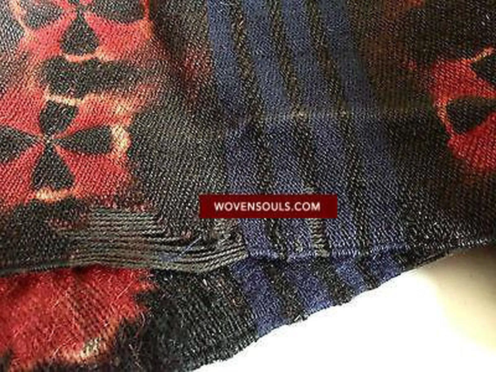 411 SOLD Vintage Himalayan Kaabo Sash Cummerband