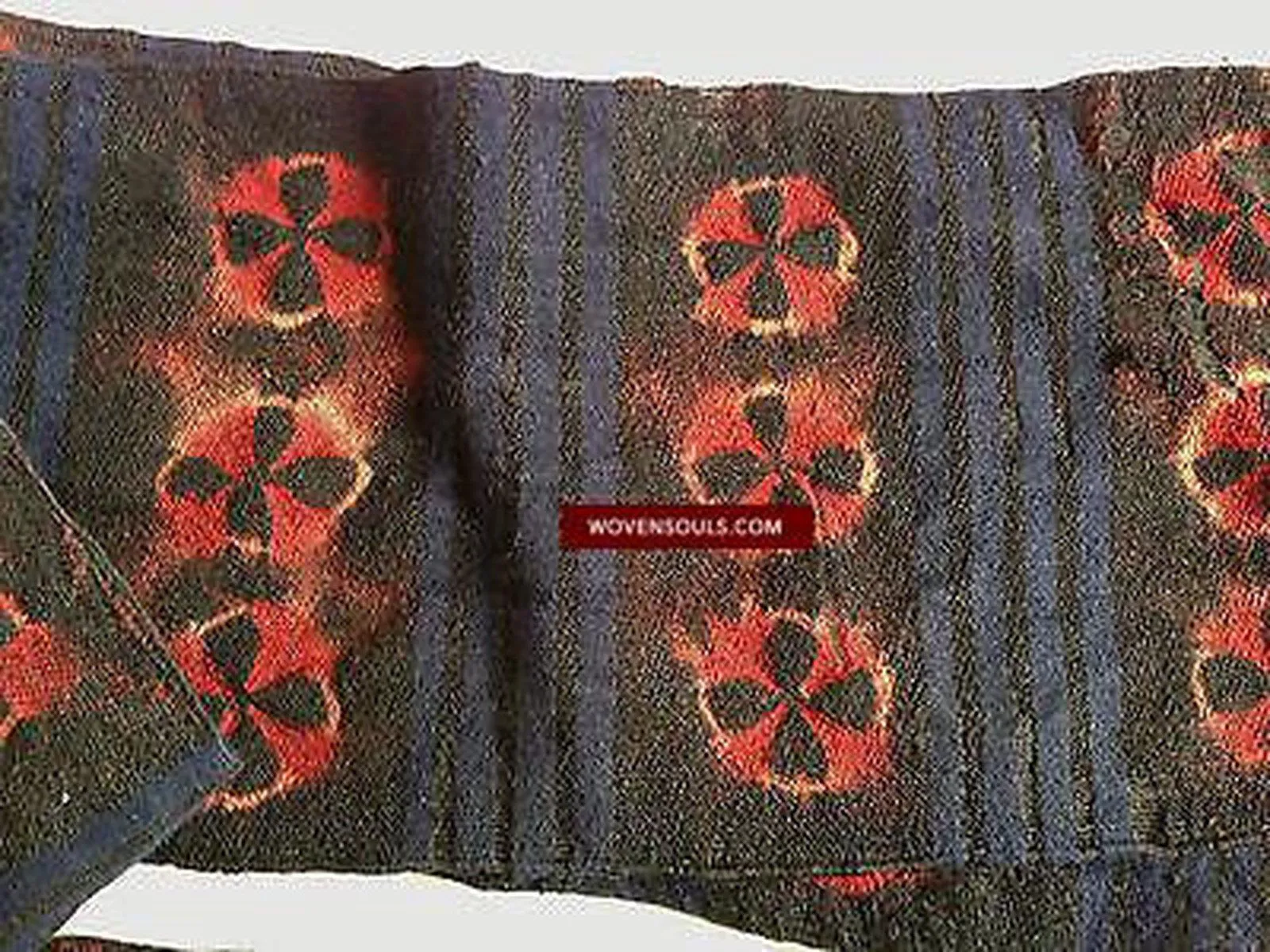 411 SOLD Vintage Himalayan Kaabo Sash Cummerband