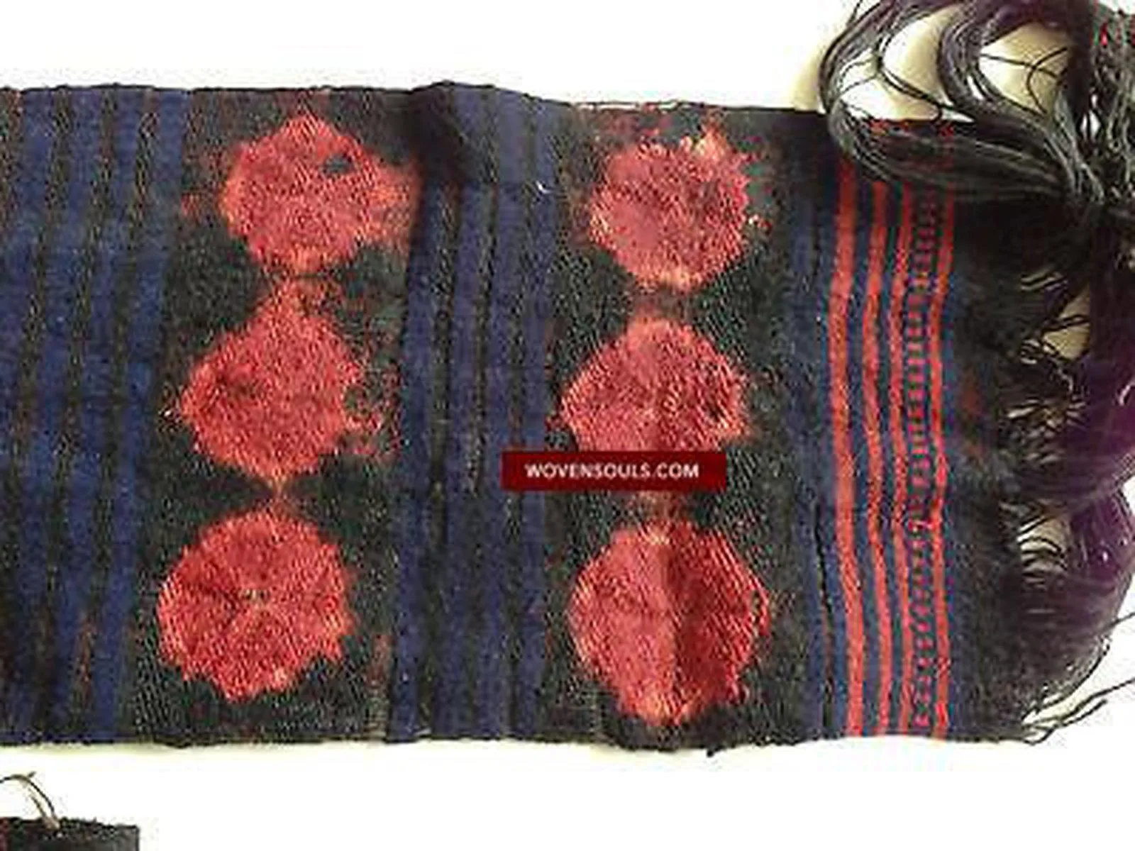 411 SOLD Vintage Himalayan Kaabo Sash Cummerband