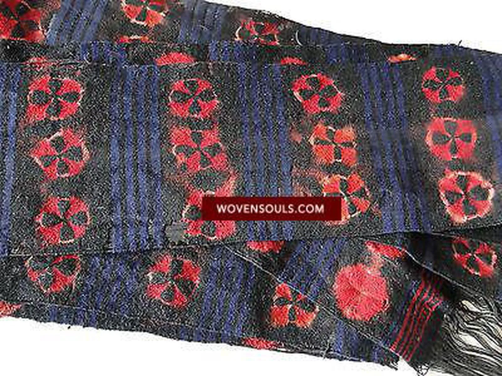 411 SOLD Vintage Himalayan Kaabo Sash Cummerband