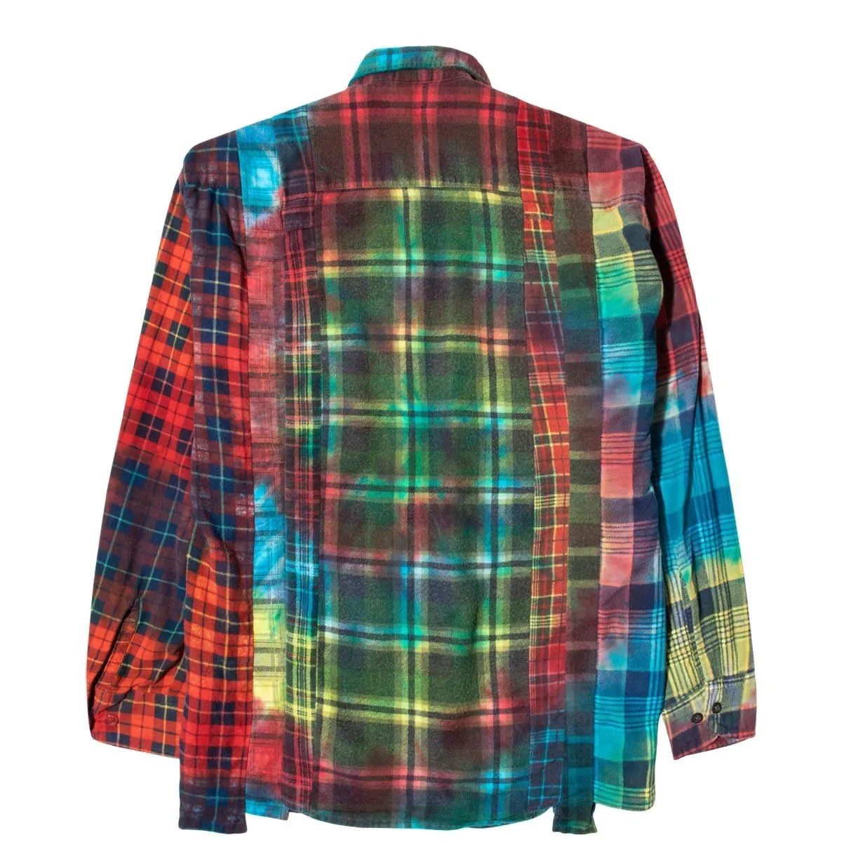 7 CUTS FLANNEL TIE DYE SHIRT FW20 6