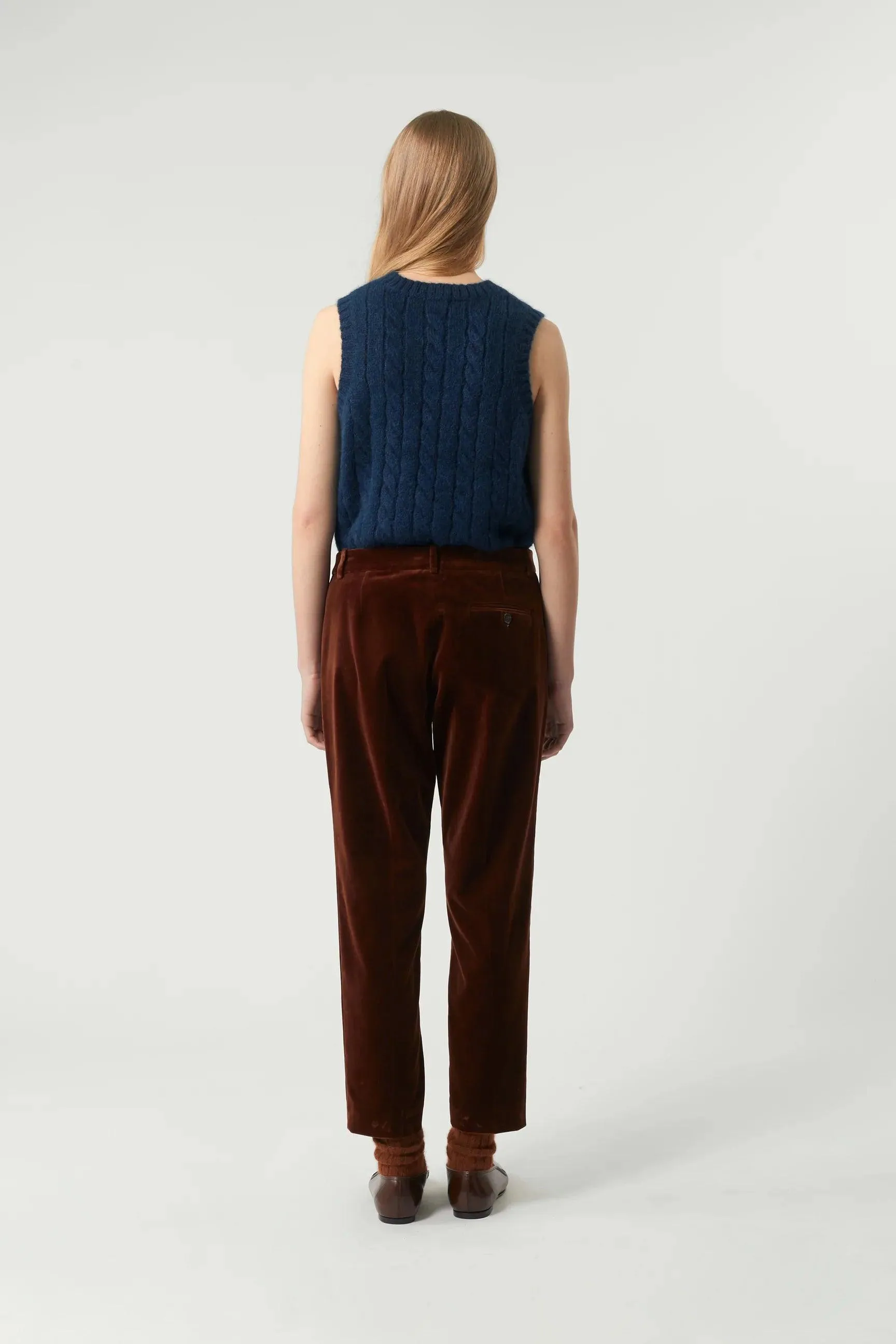 Adele Velvet Pant by Soeur