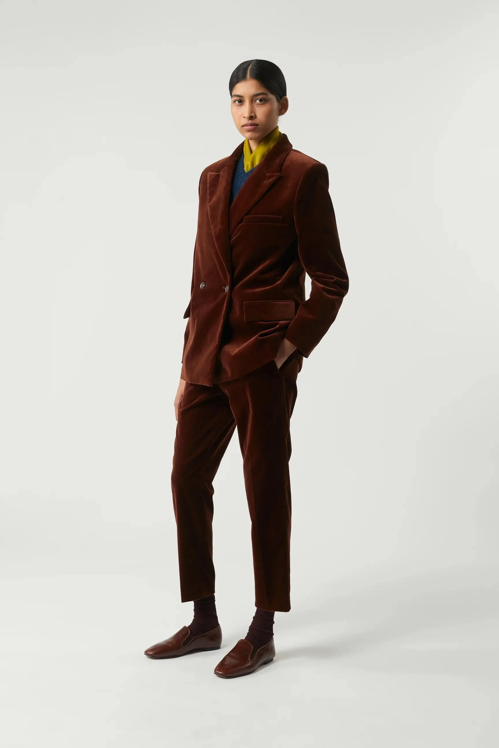 Adele Velvet Pant by Soeur