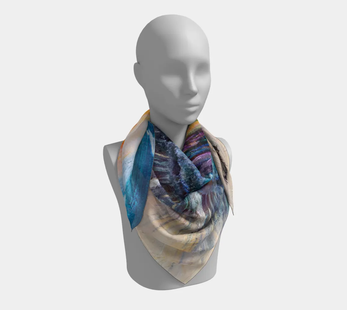 All Creation Sings Silk Scarf - Square
