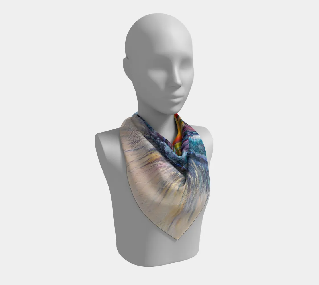 All Creation Sings Silk Scarf - Square
