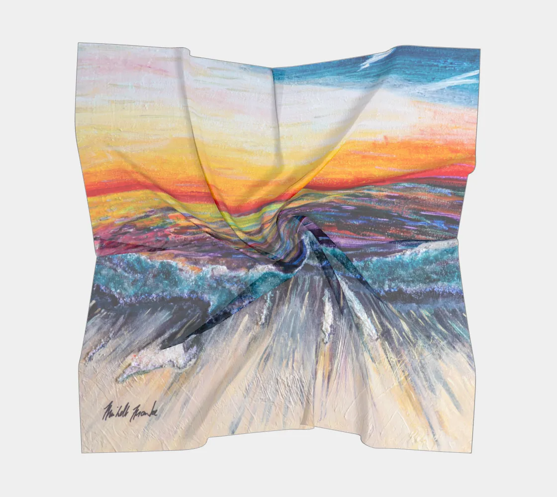 All Creation Sings Silk Scarf - Square