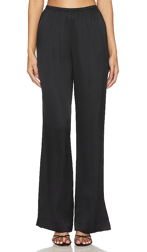ANINE BING Aden Pant in Black