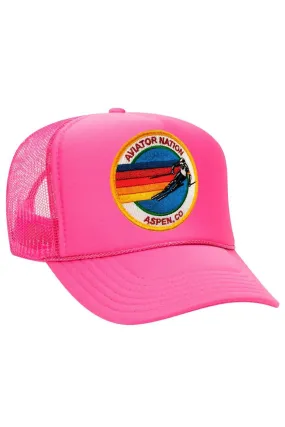 AVIATOR NATION ASPEN TRUCKER HAT