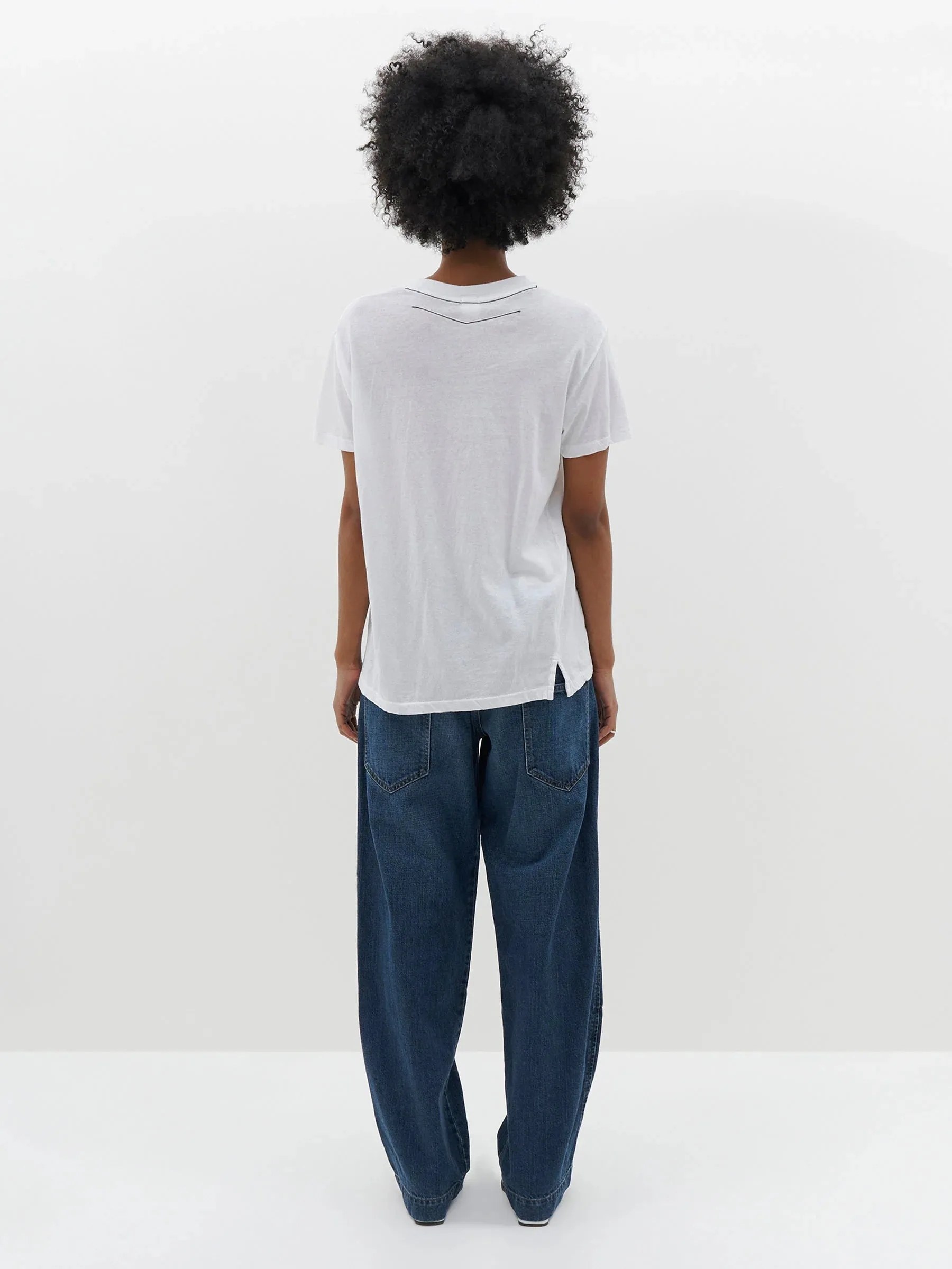 Bassike Classic T-Shirt in White