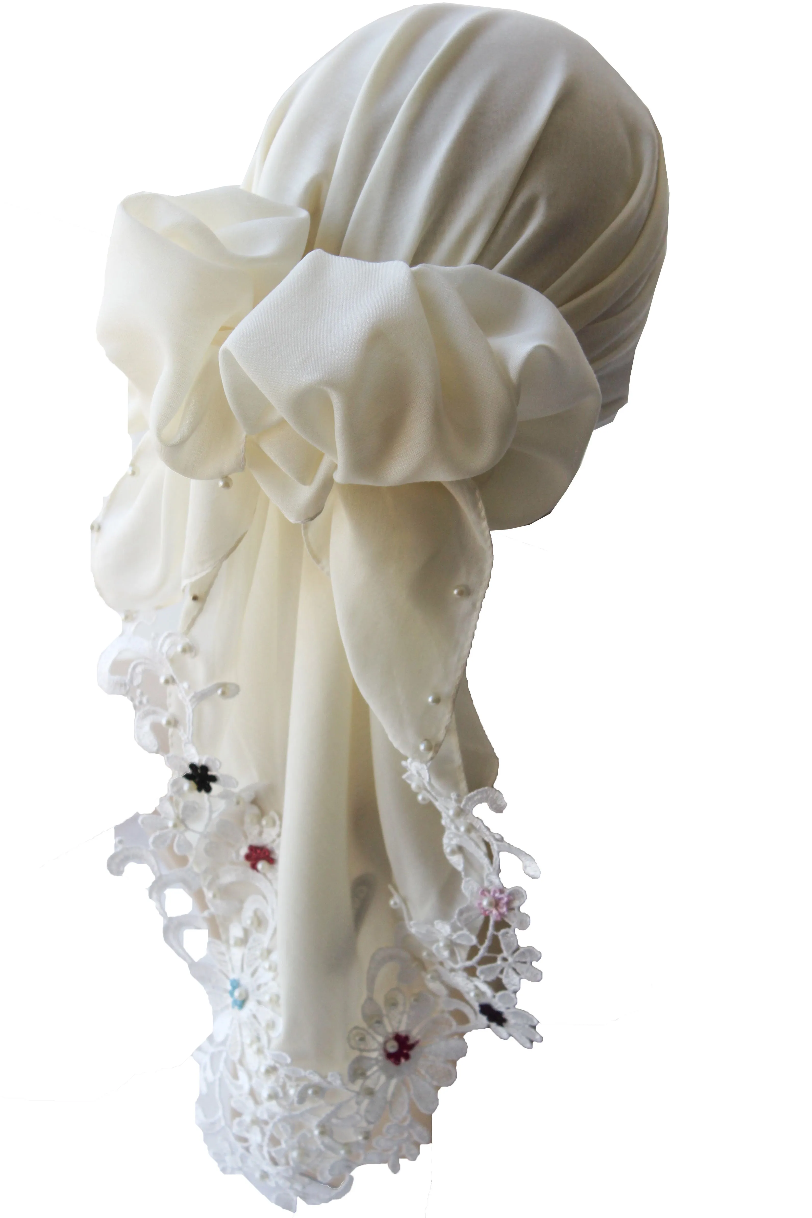 Beaded Square Head Scarf