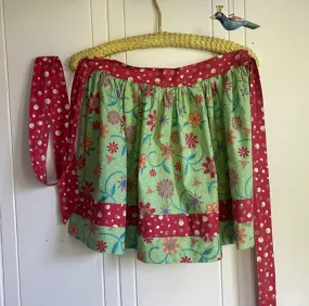 Beatrice's vintage multicolor apron