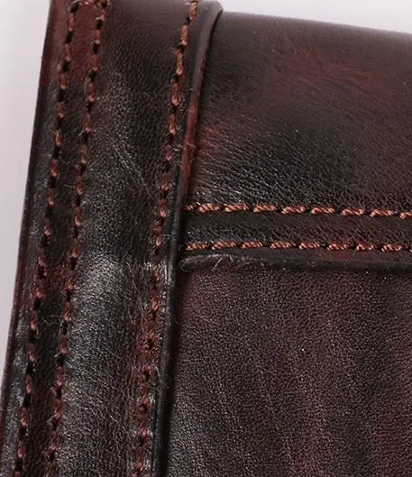 BLACK Coffee MENS LEATHER SLIM ZIPPER CLUTCH WRISTLET PURSE BAG CLUTCH BAG FOR MEN