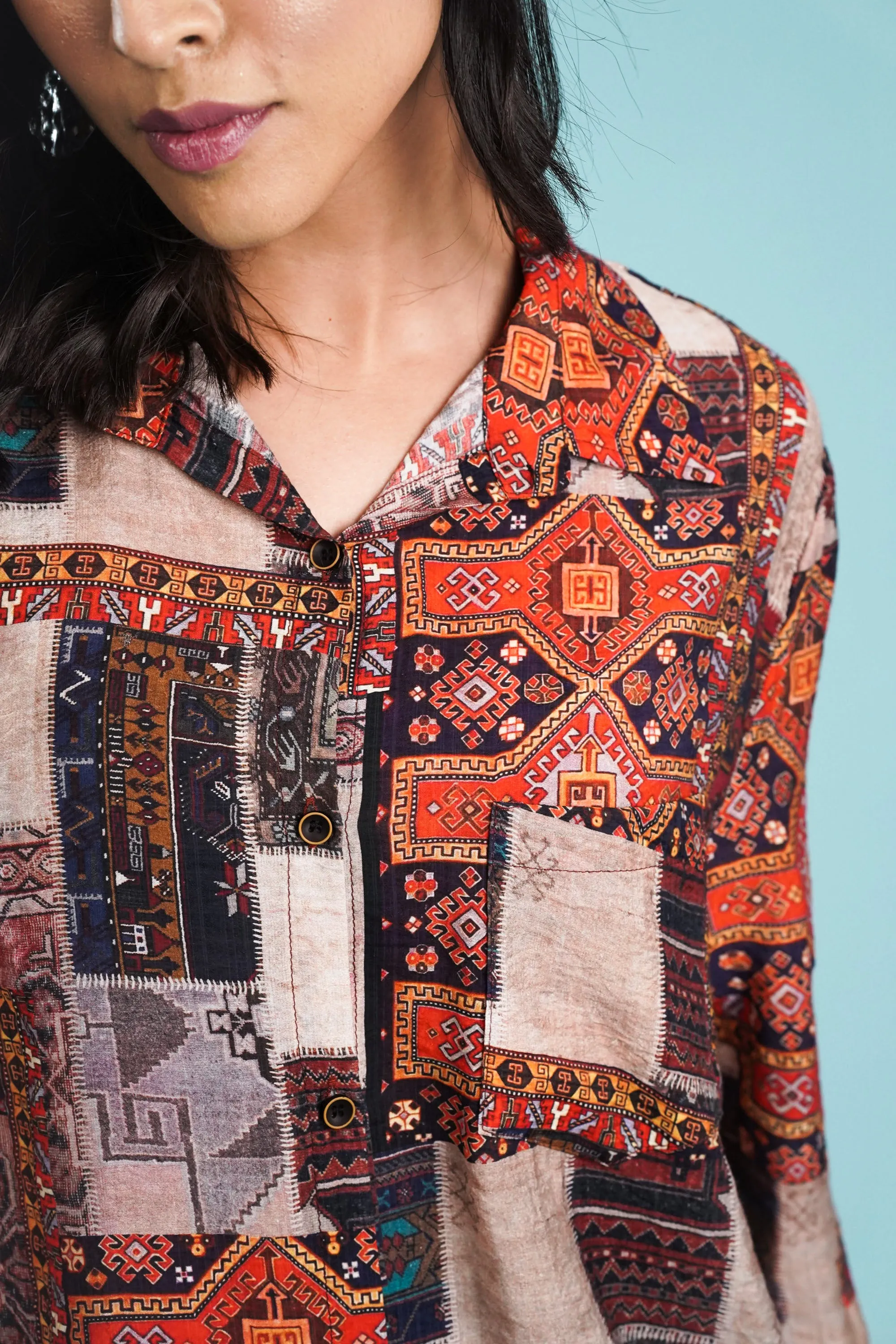 Blaze Mosaic Summer Shirt