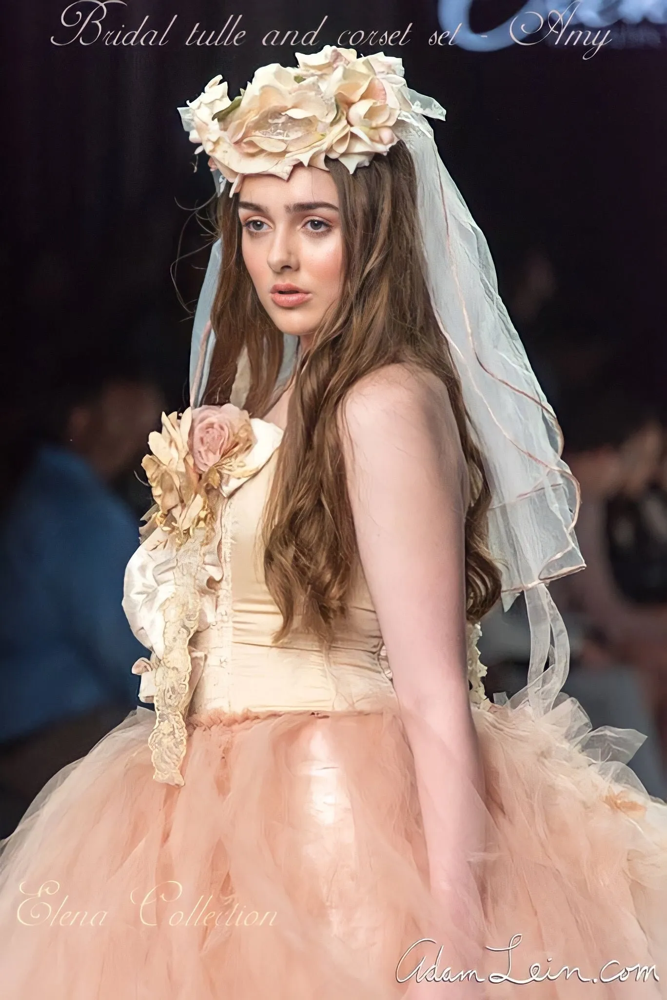 Bridal Tulle Skirt and Corset - Amy