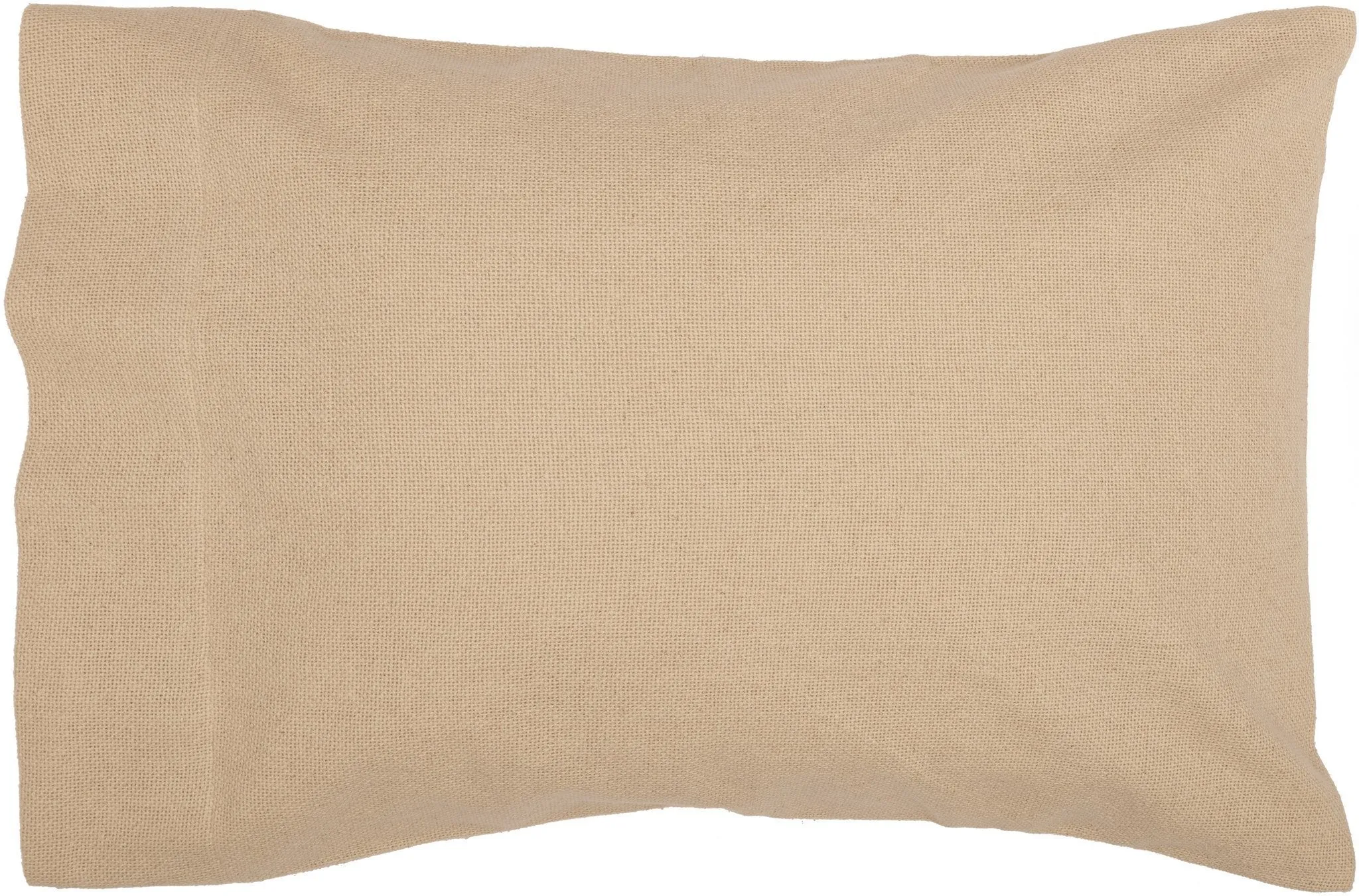 Burlap Vintage Standard Pillow Case - Set of 2