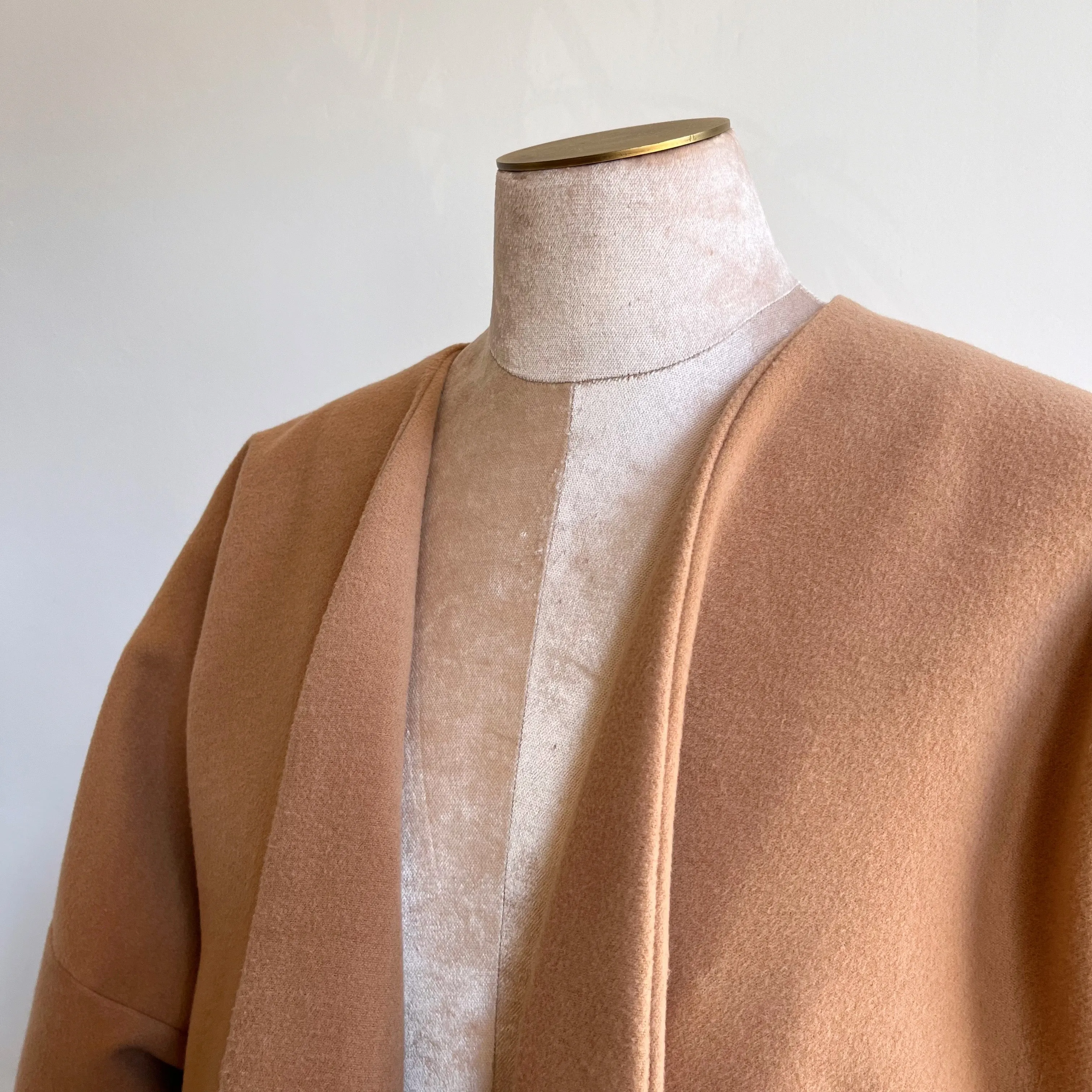 Camel Cashmere Chore Jacket
