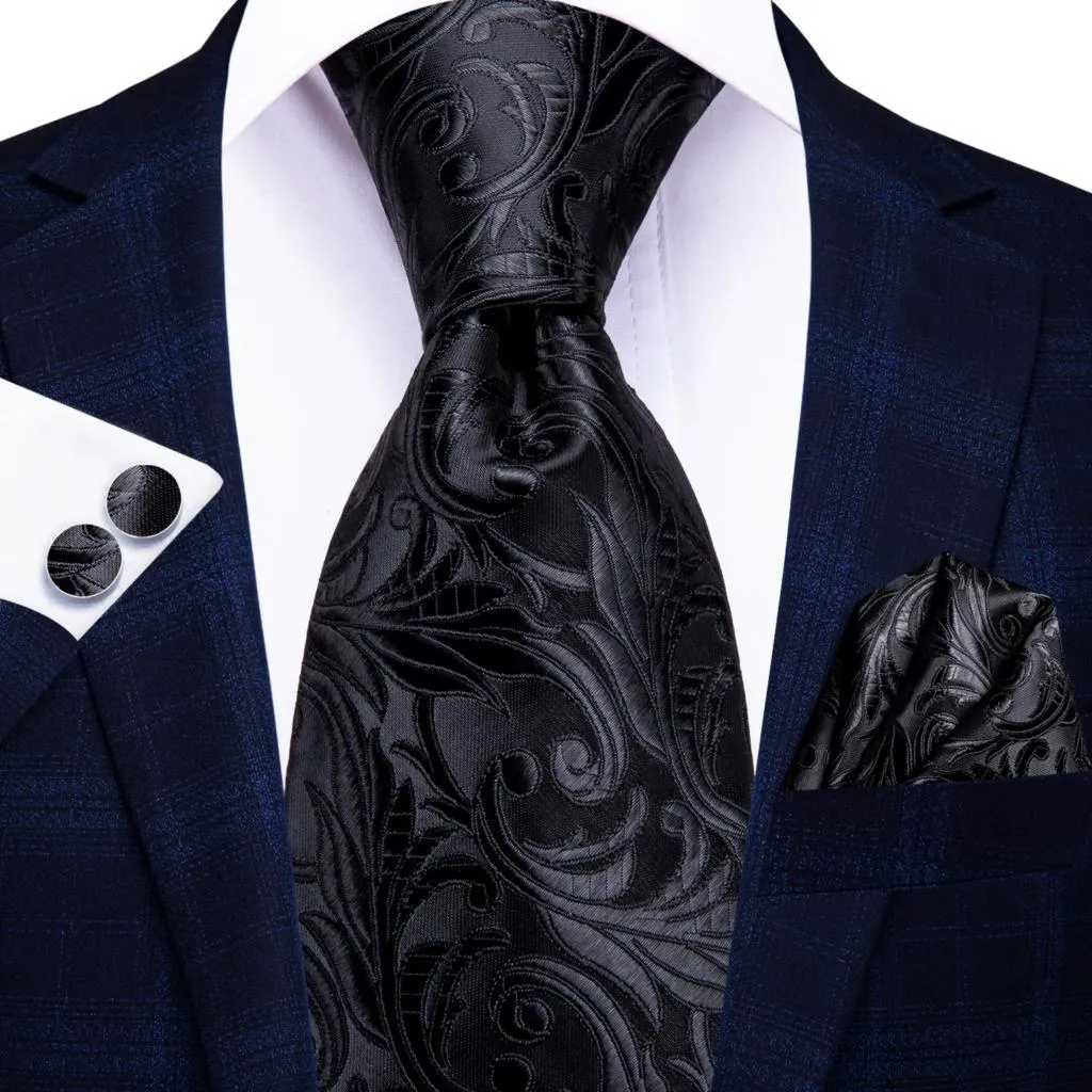 Champagne Gold Striped Paisley Solid Mens Silk Wedding Tie