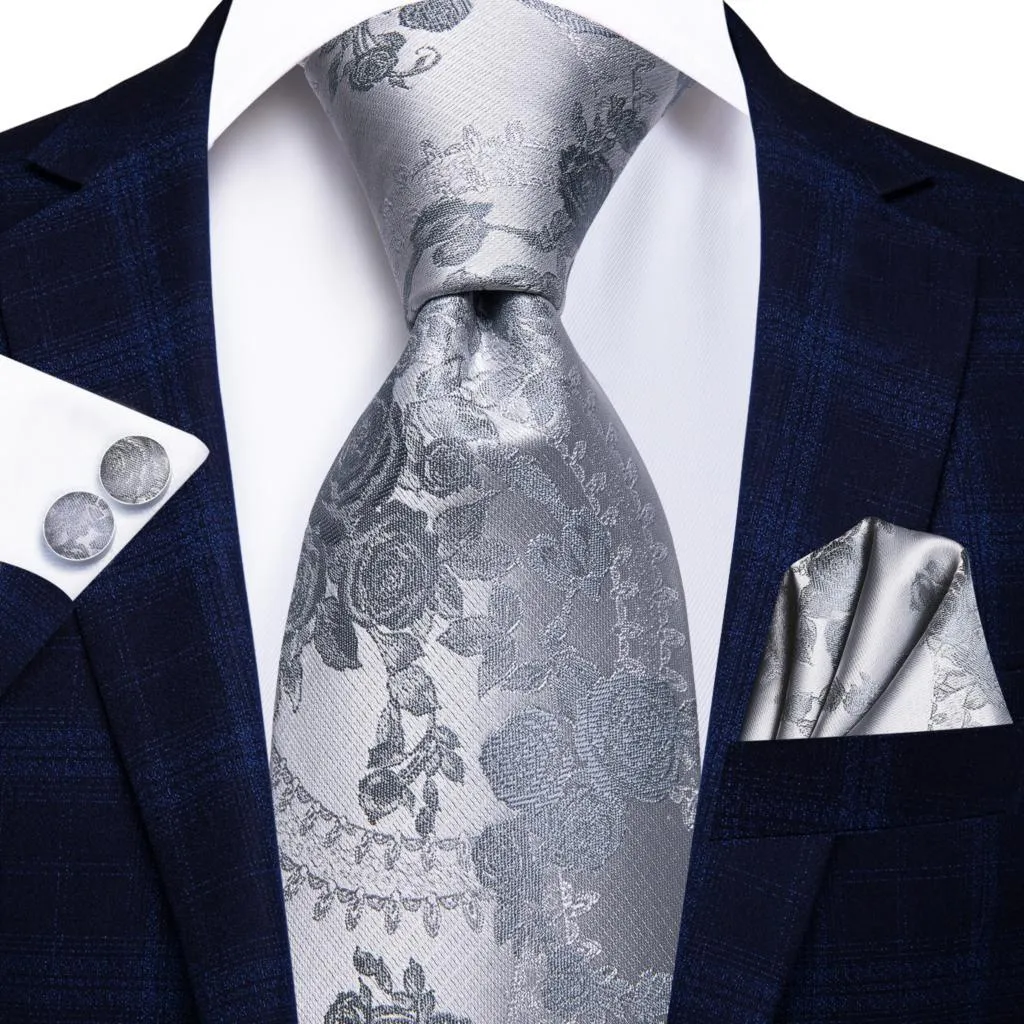 Champagne Gold Striped Paisley Solid Mens Silk Wedding Tie