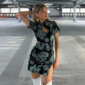 Cheongsam Style Vintage Chinese Style Qipao Dress