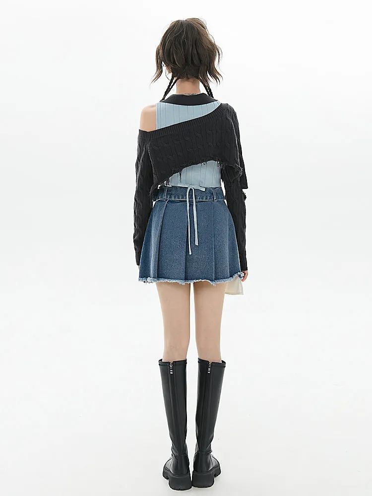Cherry Girl Knit Tops