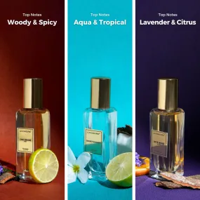 Chokore Perfume Combo Pack of 3 For Men & Women (One Desire, Date Night, & Secret Summer) | 3 x 20 ml