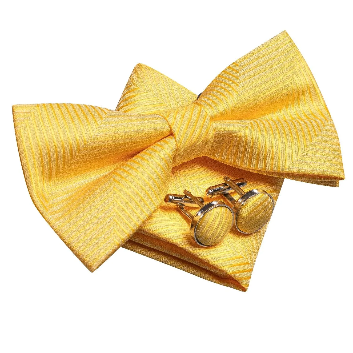 Classic Bow Ties For Men Silk Butterfly Pre-Tied Bowtie