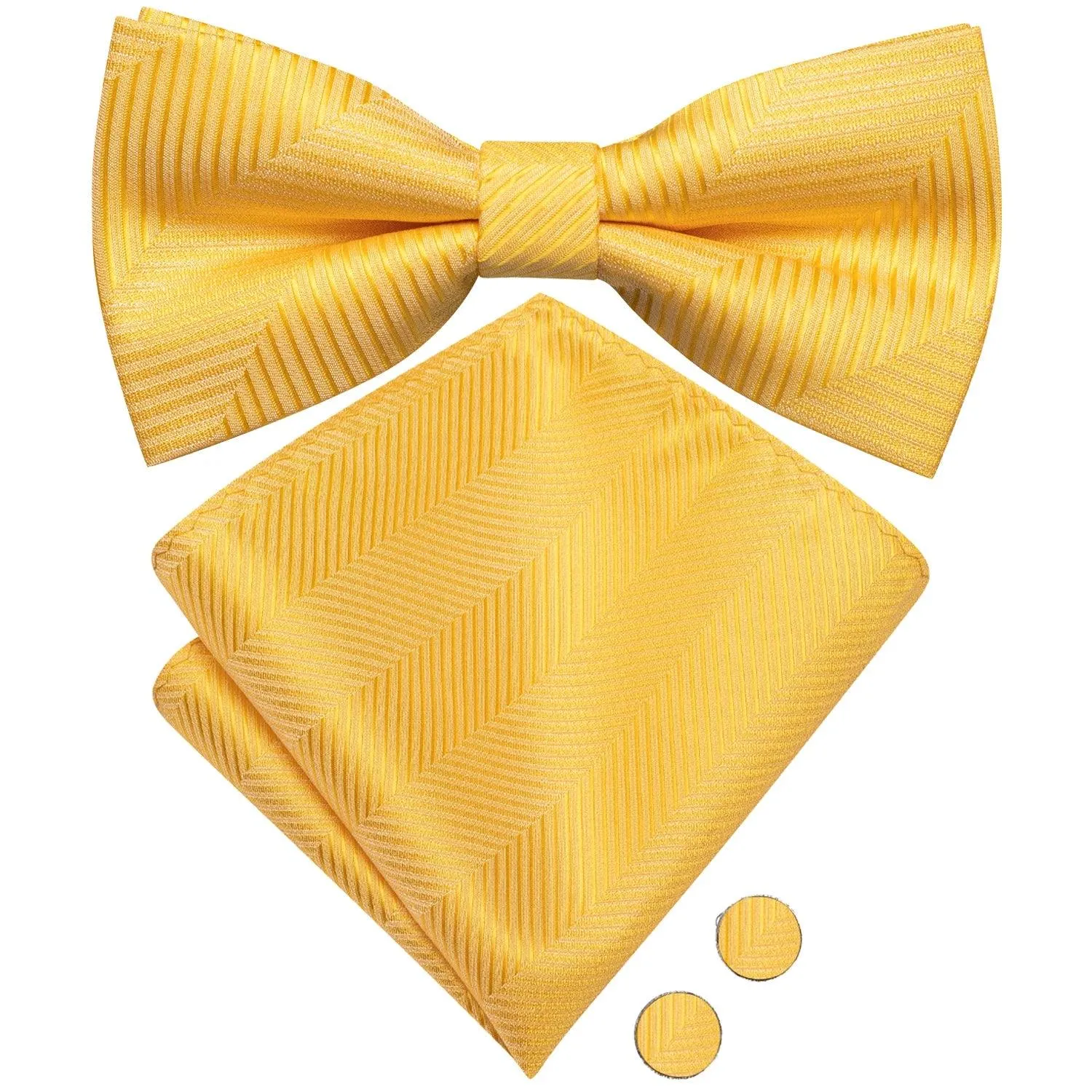 Classic Bow Ties For Men Silk Butterfly Pre-Tied Bowtie