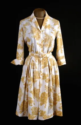 Classic Toile Shirtdress