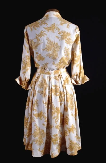 Classic Toile Shirtdress