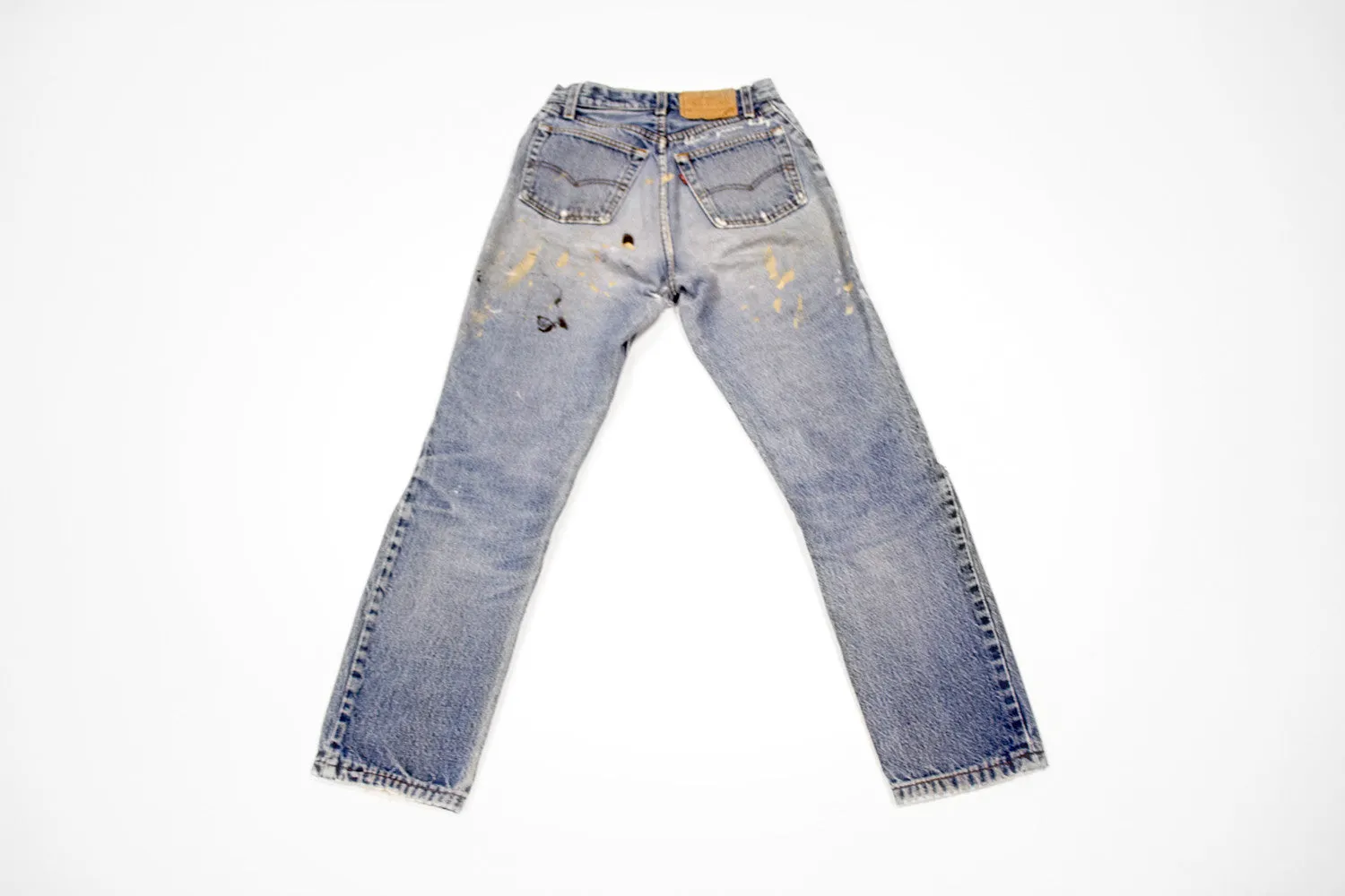 Classic Vintage Levi's Denim Paint Splatter
