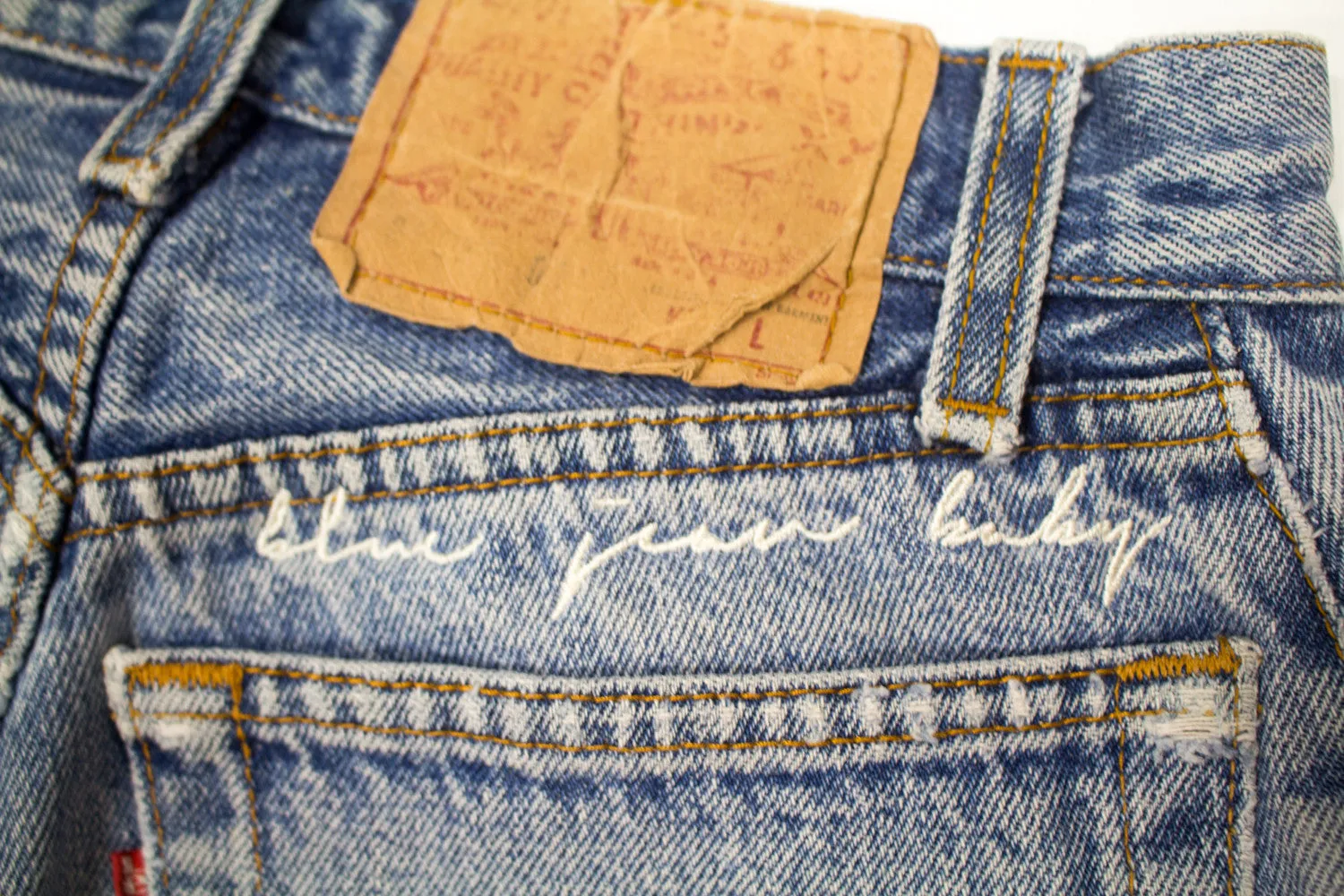 Classic Vintage Levi's Denim Paint Splatter