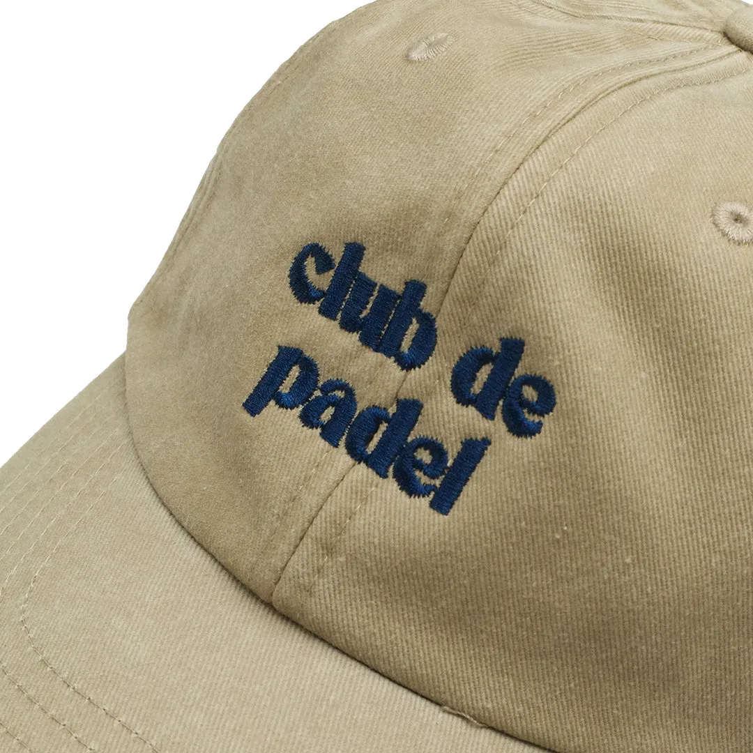 Club de Padel Washed Cap - Washed Beige