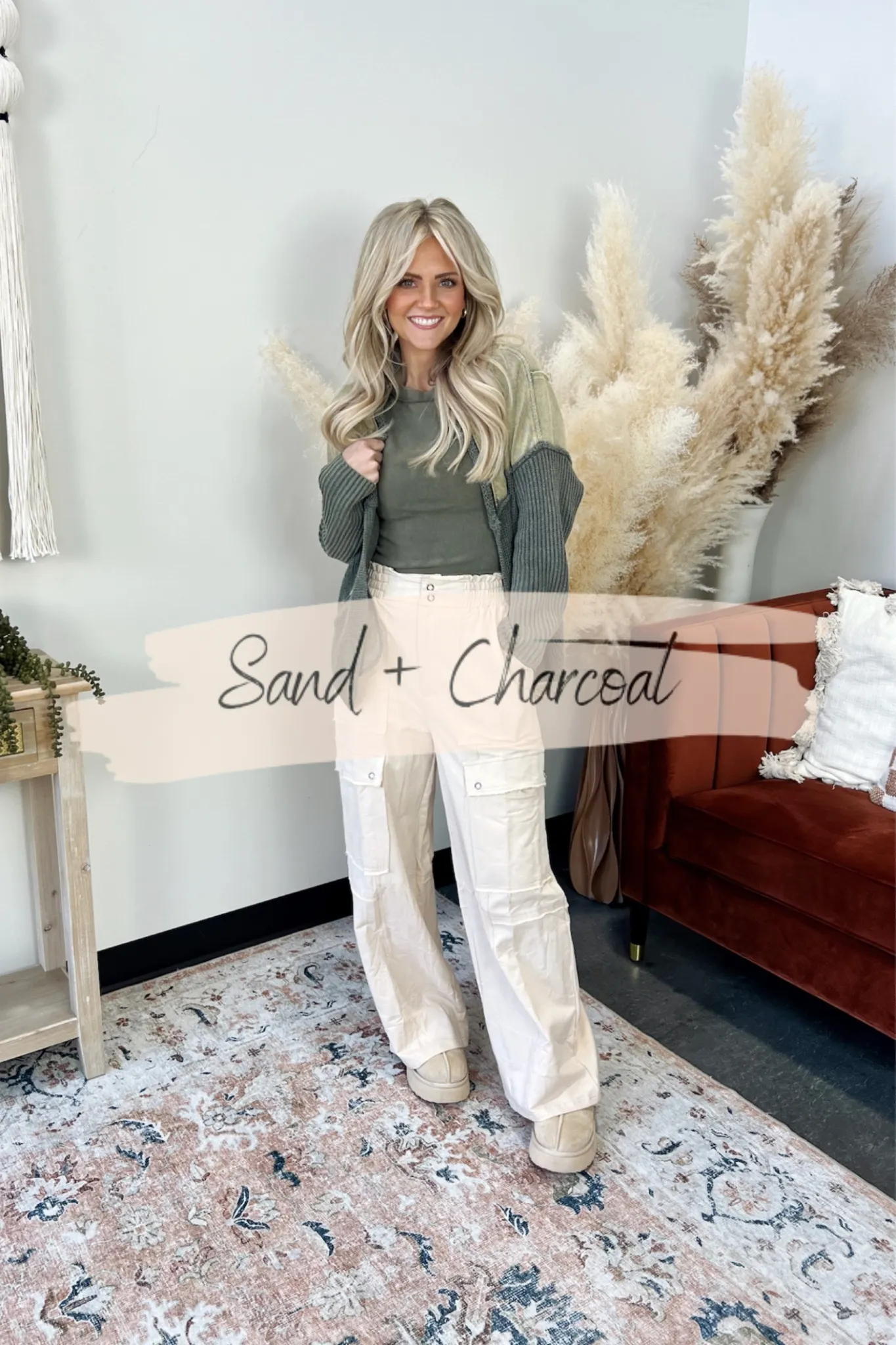 Cole Utility Wide-leg Pants