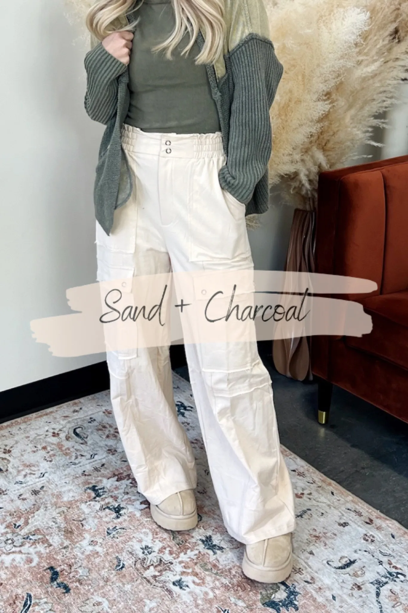 Cole Utility Wide-leg Pants