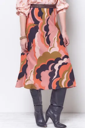 DEE Bias Skirt - Clouds