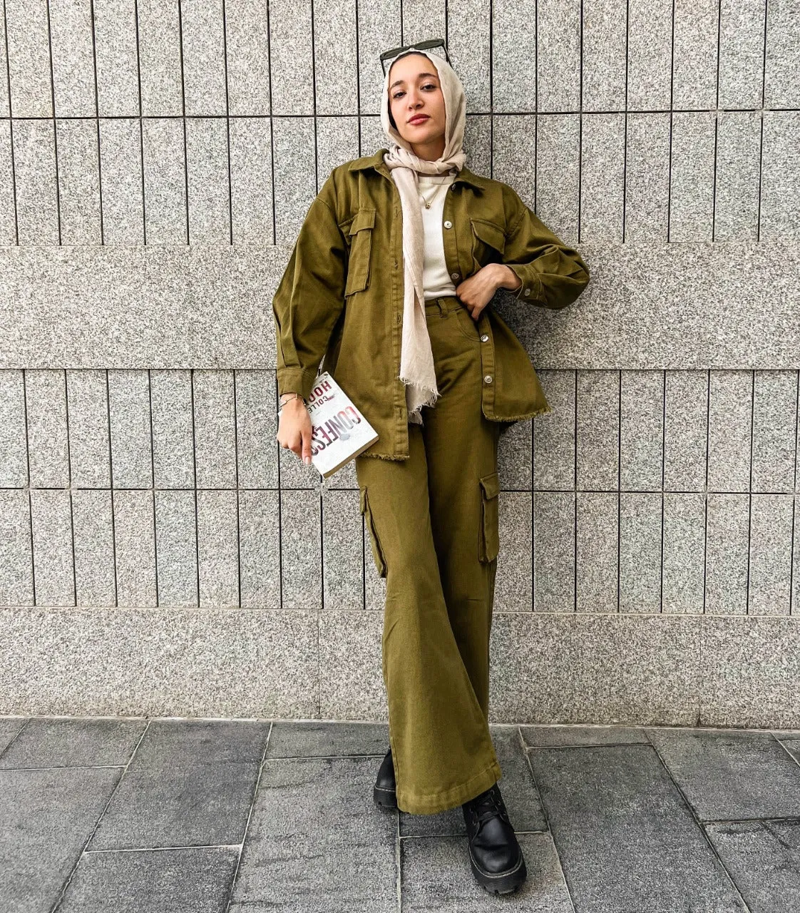 Everyday Shacket Olive