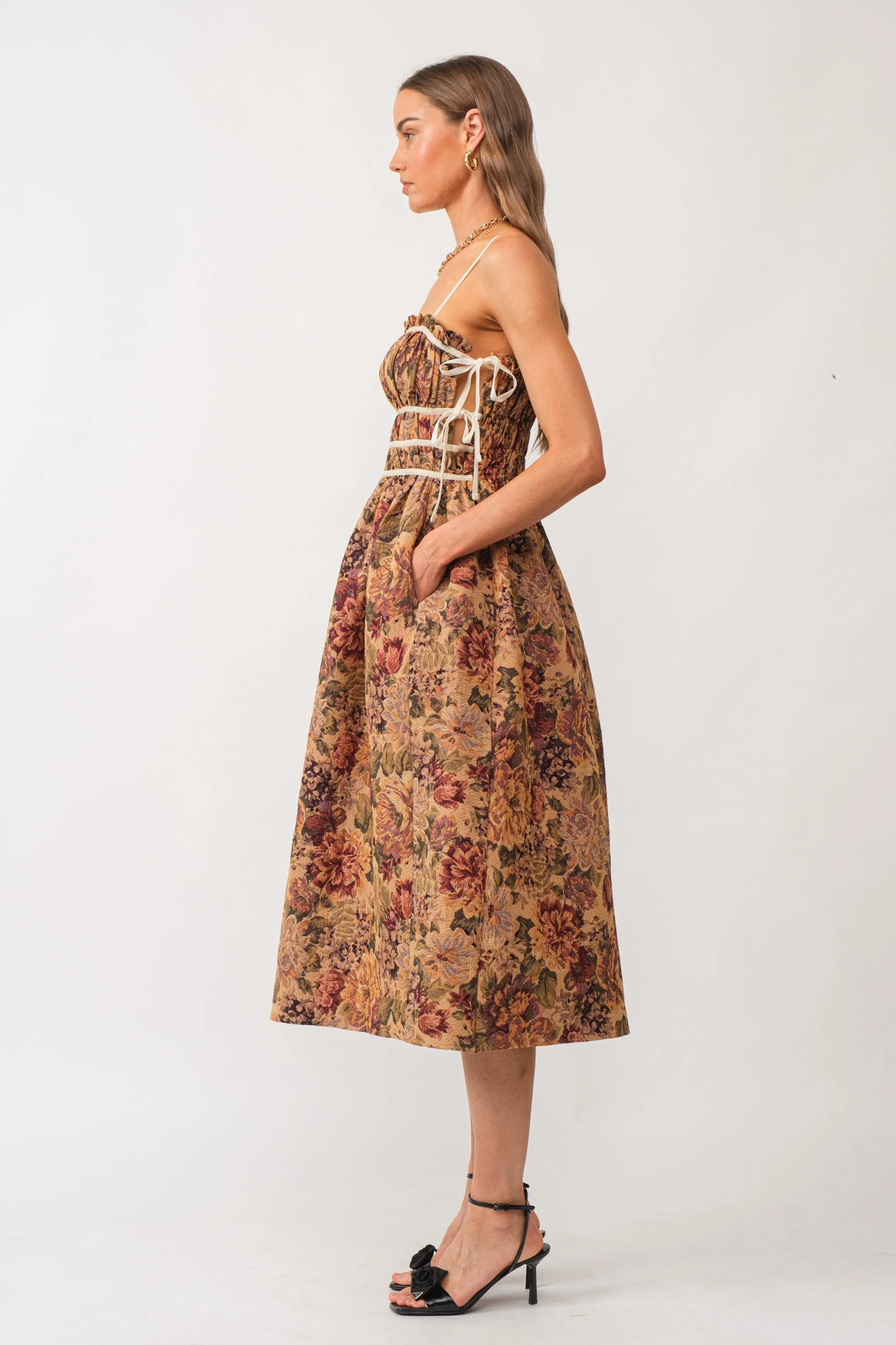 Floreana Midi Dress