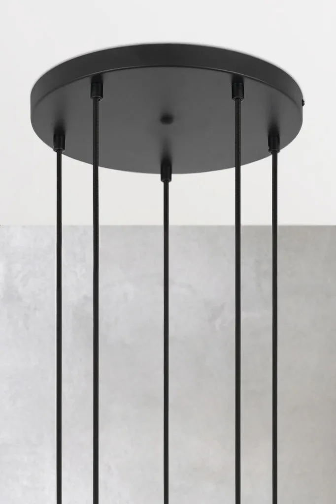 Florence Pleat Ceramic Multi Light Pendant