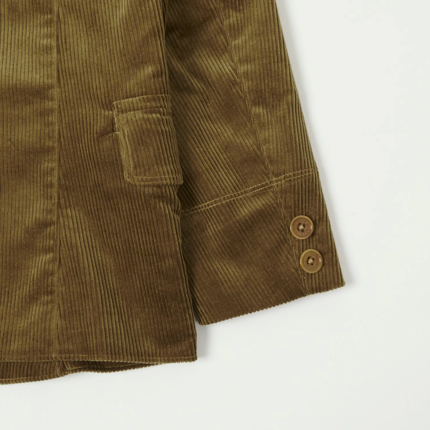 Freewheelers 'Jackson' Corduroy Sack Jacket - Camel