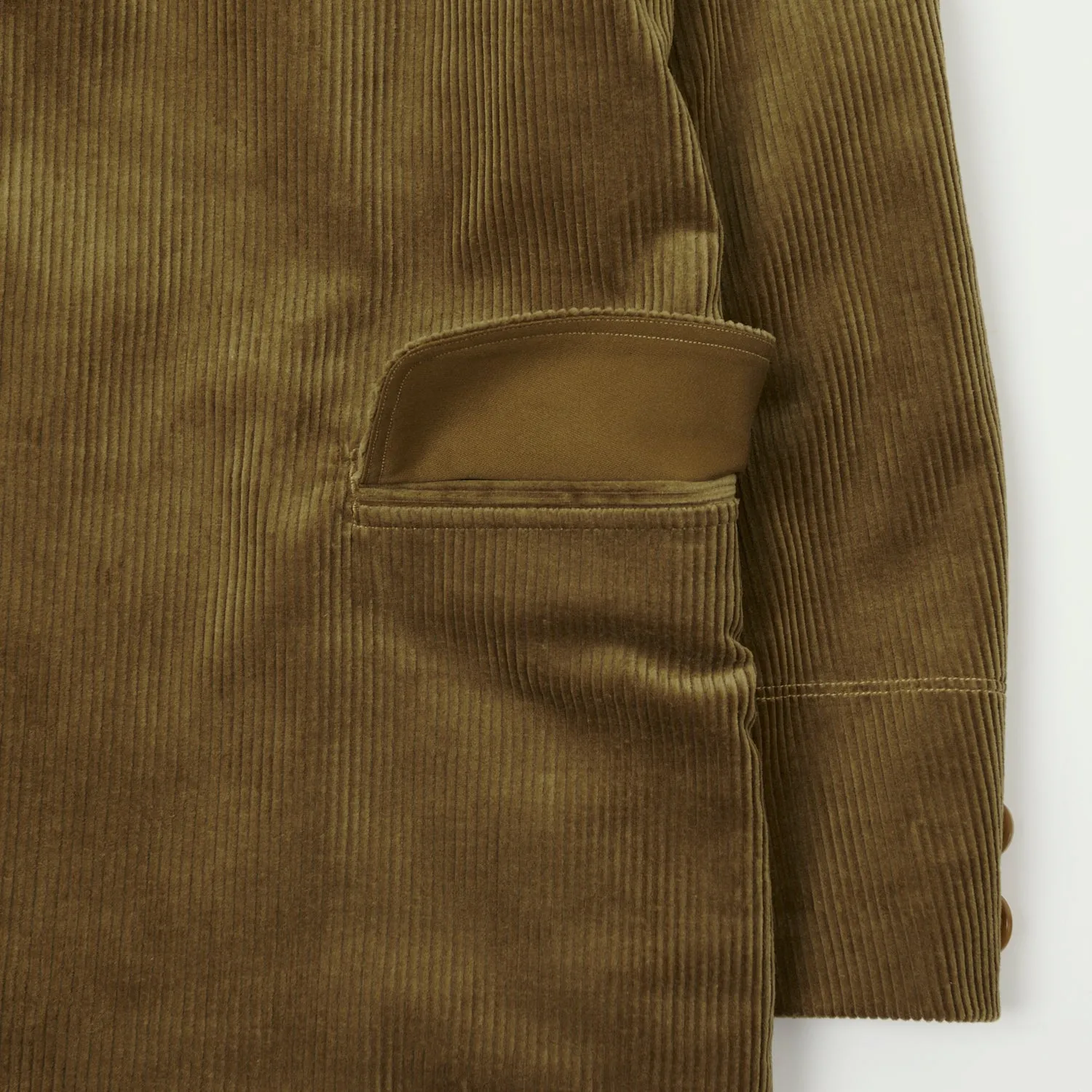 Freewheelers 'Jackson' Corduroy Sack Jacket - Camel