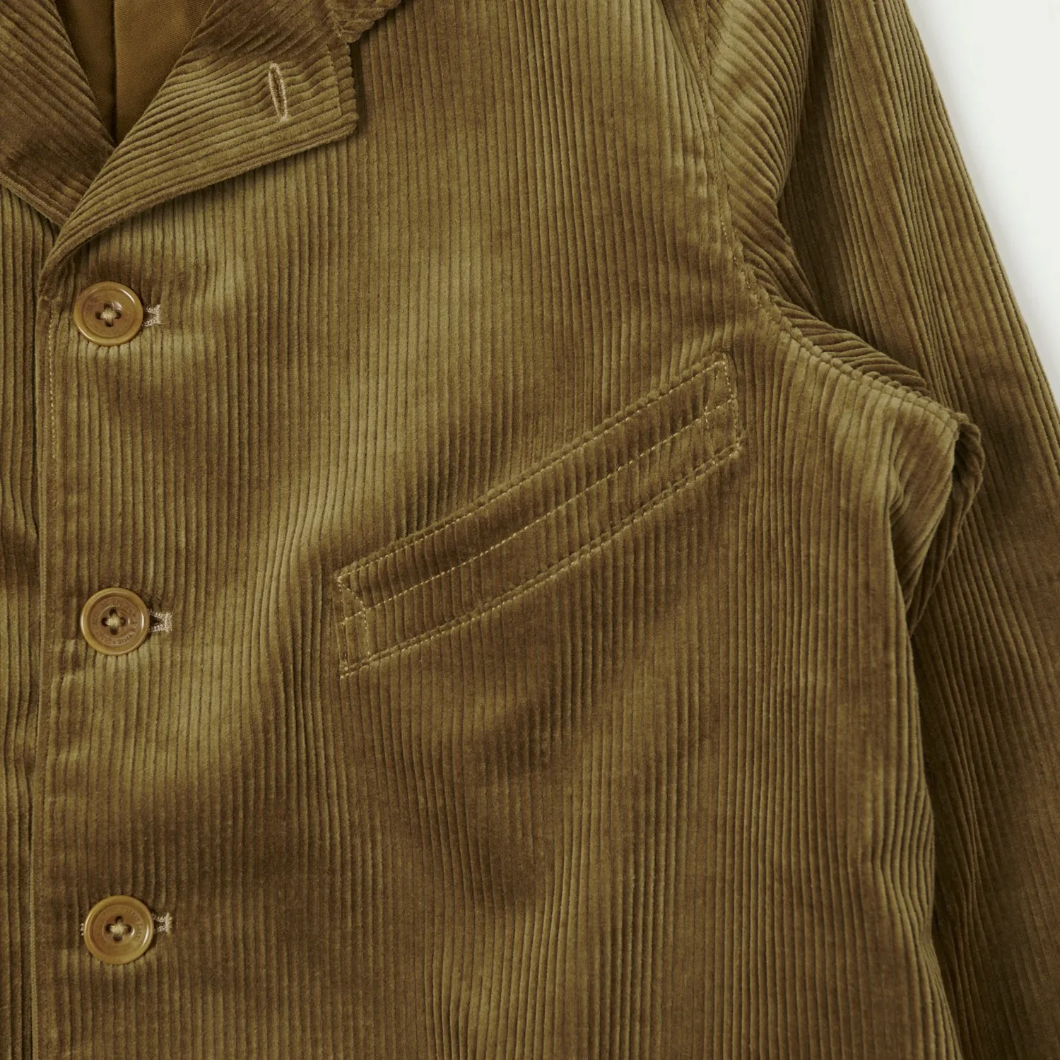 Freewheelers 'Jackson' Corduroy Sack Jacket - Camel