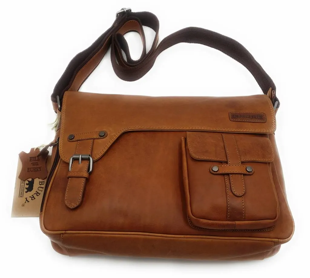 Genuine Leather Shoulder Bag Hill Burry - VB100191 - 3174