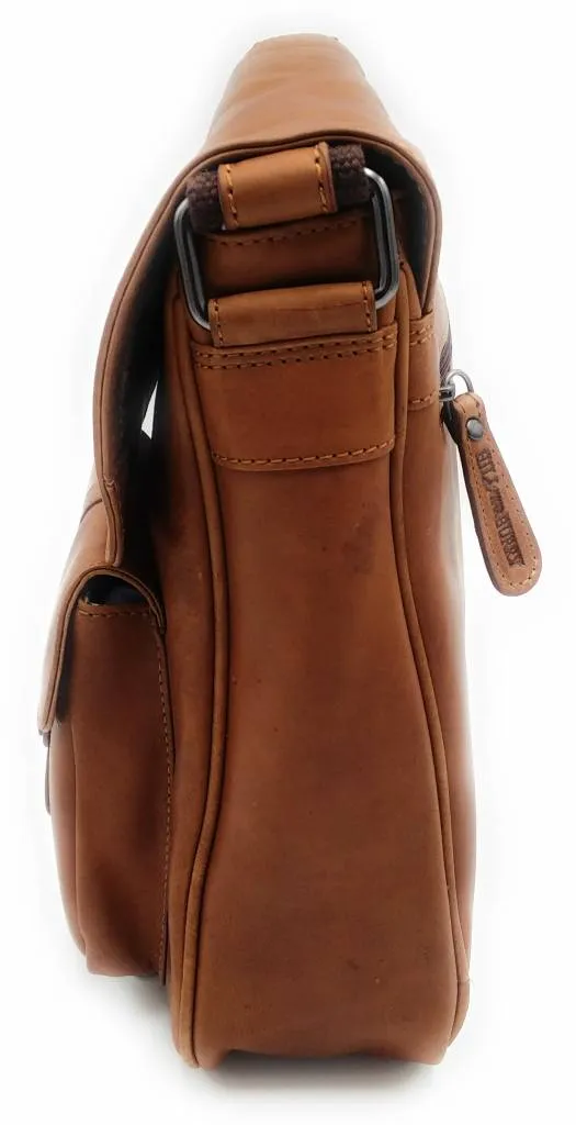 Genuine Leather Shoulder Bag Hill Burry - VB100191 - 3174