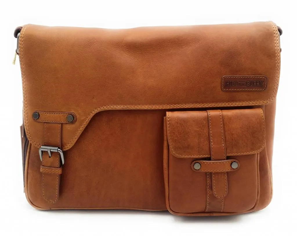 Genuine Leather Shoulder Bag Hill Burry - VB100191 - 3174