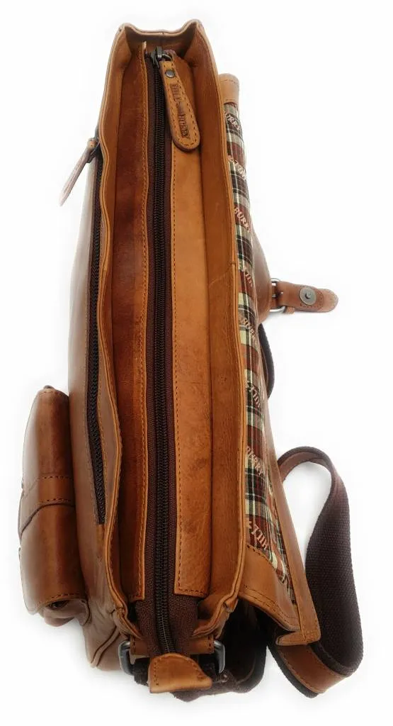 Genuine Leather Shoulder Bag Hill Burry - VB100191 - 3174