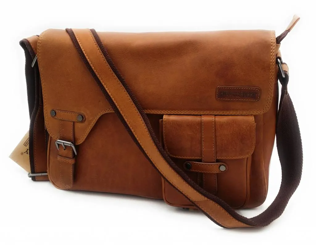 Genuine Leather Shoulder Bag Hill Burry - VB100191 - 3174